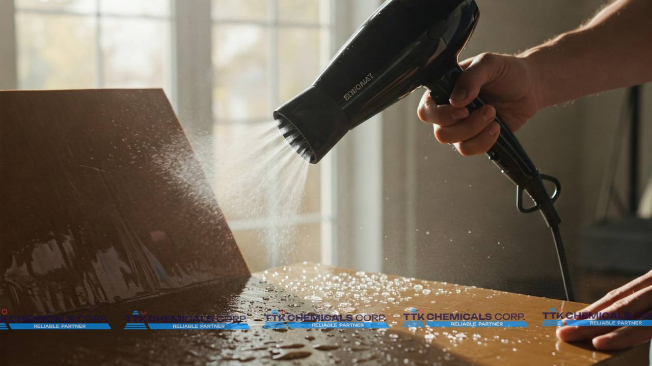 Đặc tính của Chất phủ bóng hệ nước - Khả năng chống thấm nước và bám bẩn