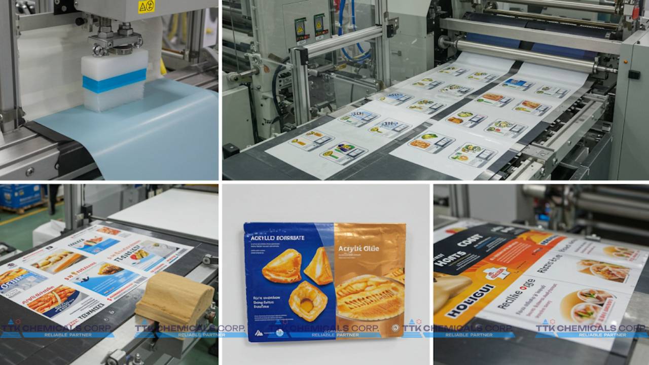 Vai trò của Keo Acrylic trong công nghiệp - Ngành bao bì và in ấn