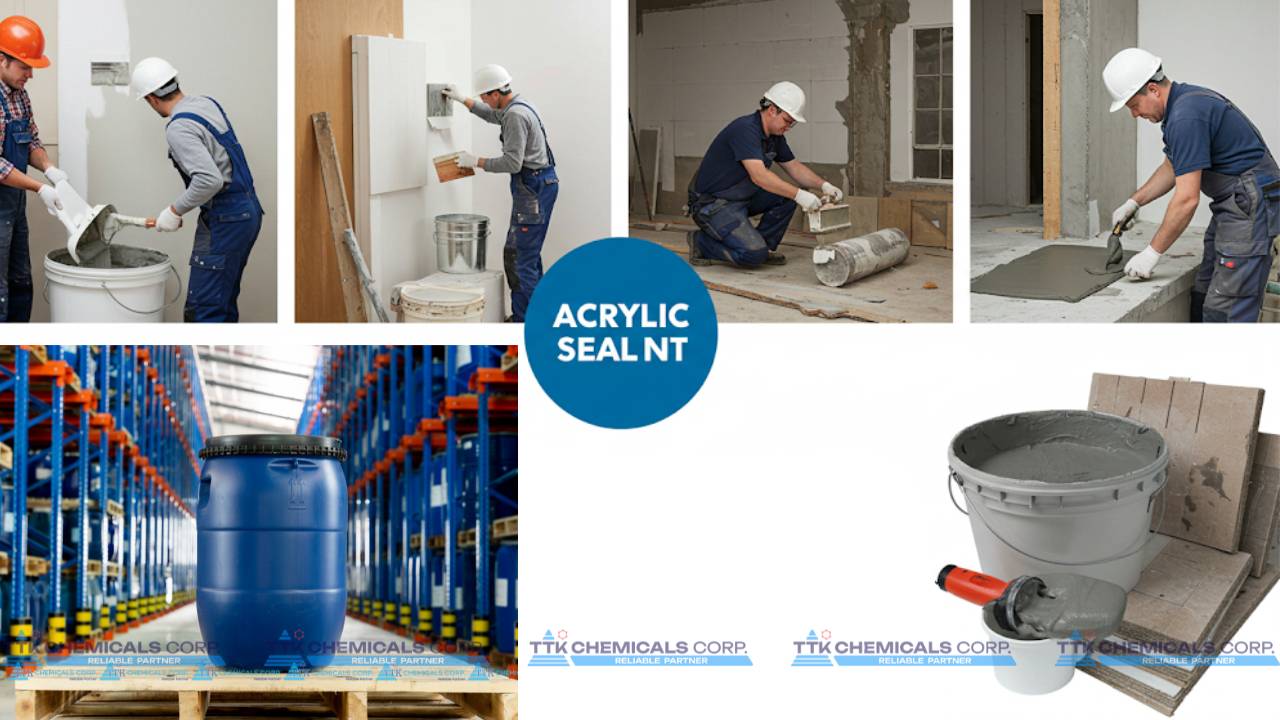 Vai trò của Keo Acrylic trong công nghiệp - Ngành sơn và xây dựng