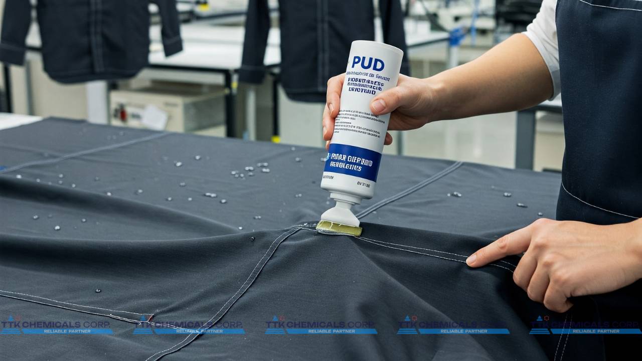 Tính ứng dụng của keo PUA và keo PUD trong ngành dệt may