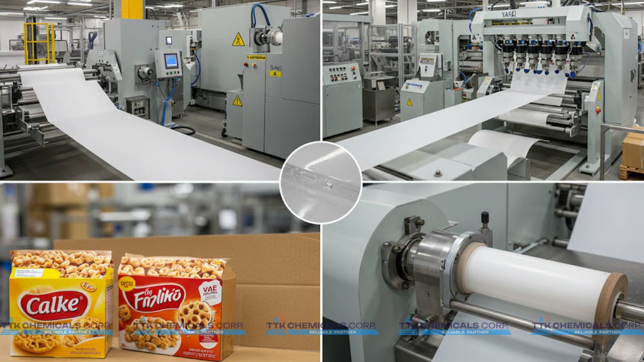 Ứng dụng keo VAE trong ngành bao bì và cán màng chịu lạnh