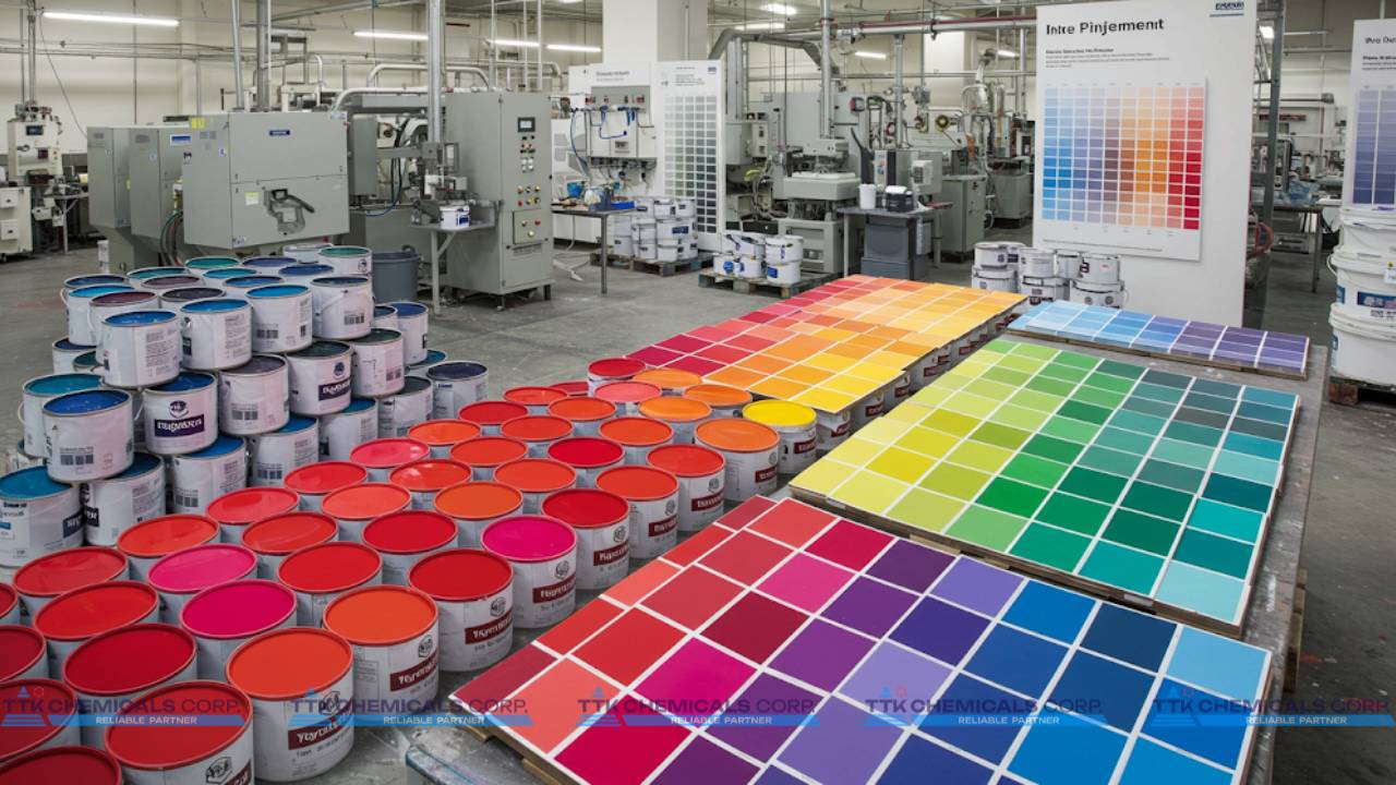 Vai trò của màu sơn hệ nước trong công nghiệp sản xuất sơn - Tạo màu sắc đa dạng và phong phú cho sản phẩm sơn