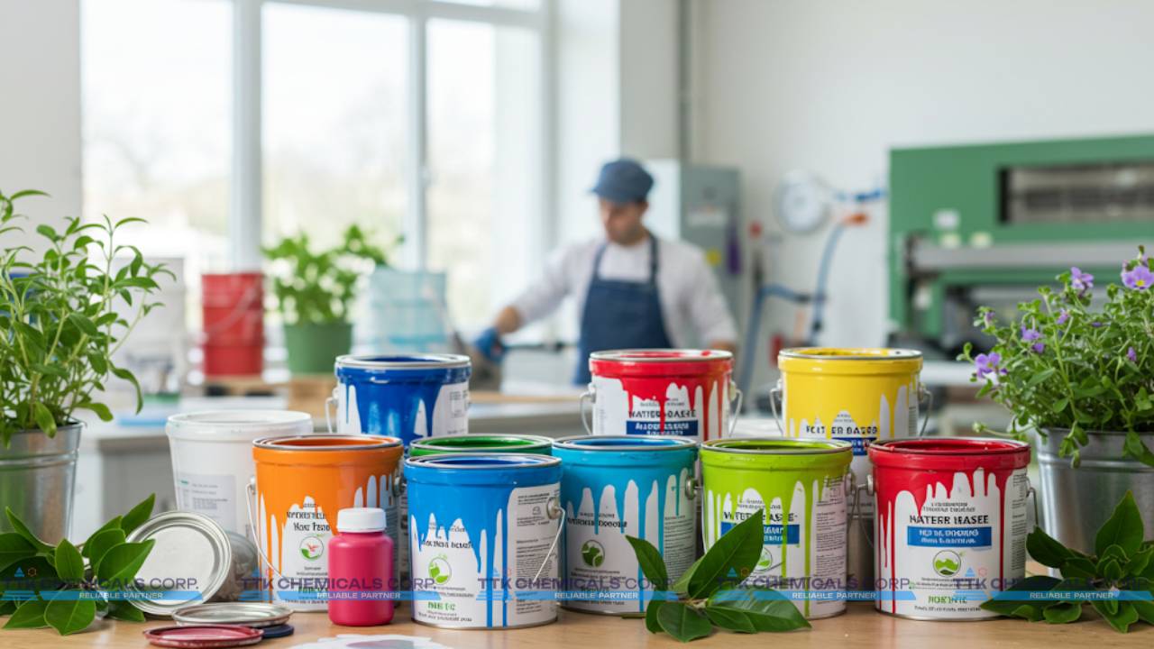 Đặc tính của màu cho sơn hệ nước - Thân thiện với môi trường