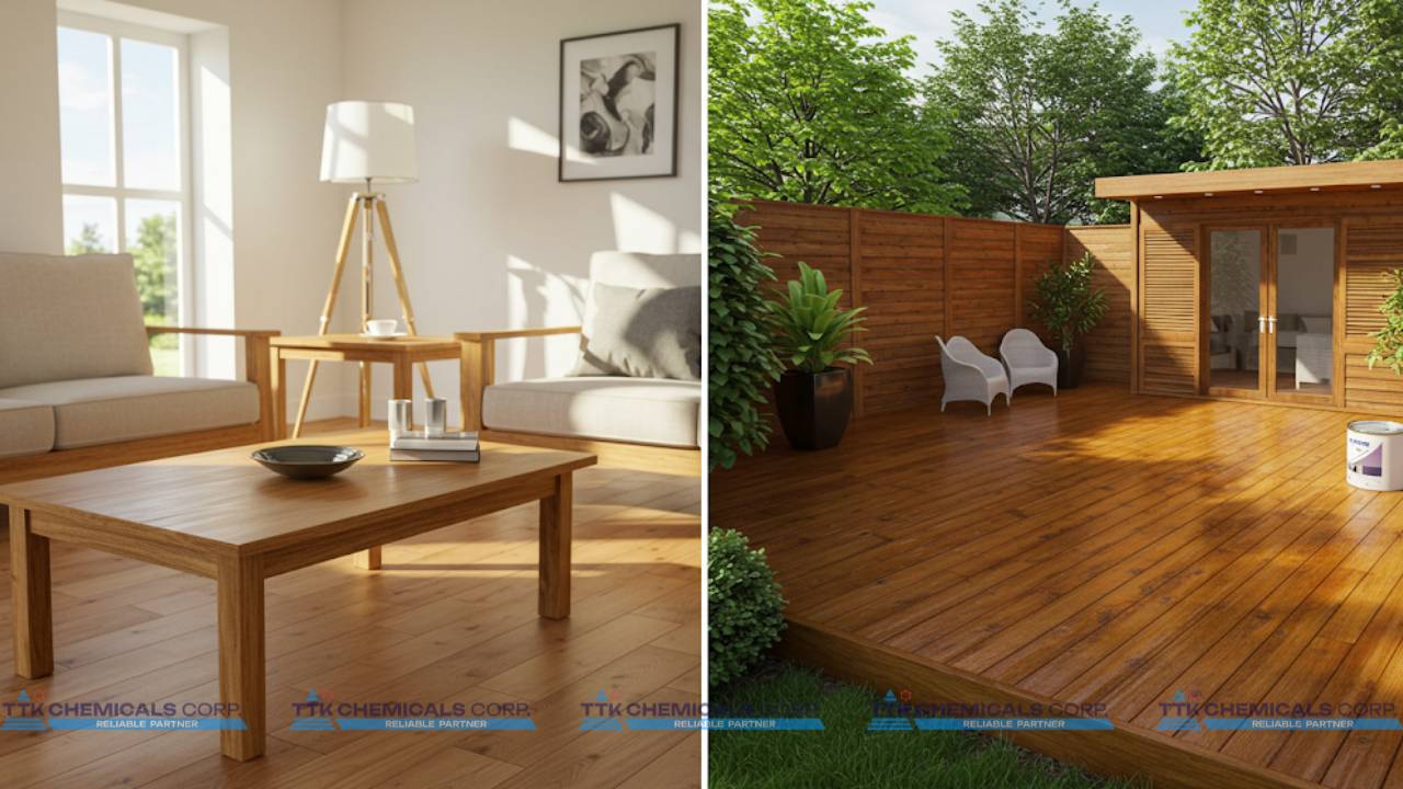 Sử dụng trong sản xuất sơn phủ bề mặt gỗ nội thất và ngoại thất - Sử dụng trong sản xuất sơn phủ bề mặt gỗ nội thất và ngoại thất