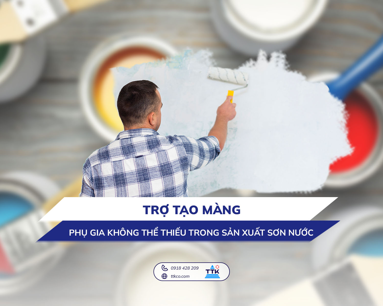 TRỢ TẠO MÀNG: Phụ Gia Không Thể Thiếu Trong Sản Xuất Sơn Nước